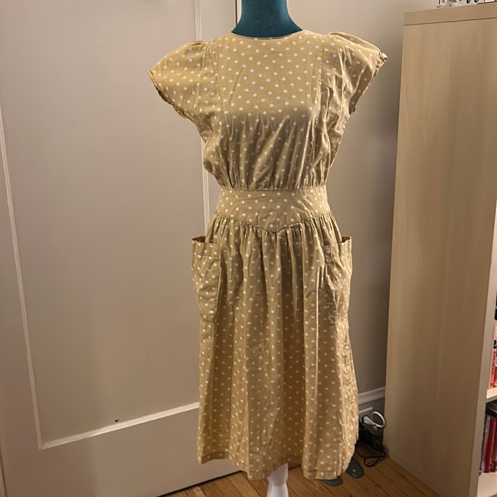 Pin up Couture Midi  Dress with Pockets
